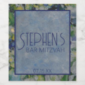 Blues Silvers Wijn Etiket (Enkel label)