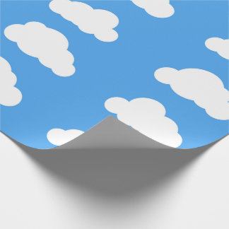 Blues skies - cadeauomslag cadeaupapier