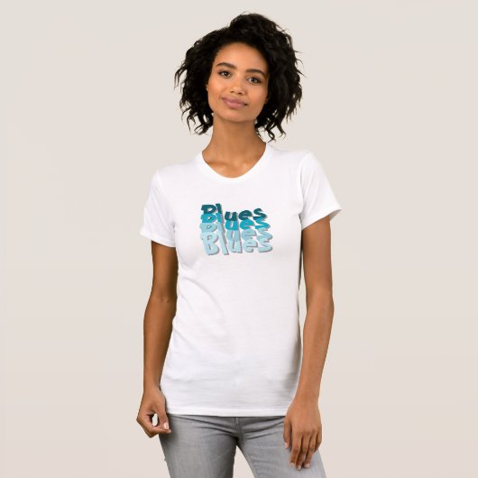 Blues T-shirt (Voorkant volledig)