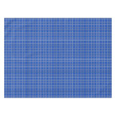 Blues Tartan Tafelkleed (Voorkant (Horizontaal))