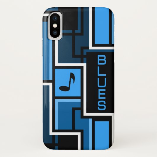 Blues telefoonhoesjes Case-Mate iPhone case (Achterkant)