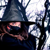 Blues Tree Shadows Forest tinten Wandkleed