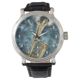 Blues Trumpet Horloge