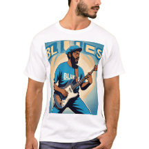 Blues Vibe T-Shirt: Voel het ritme
