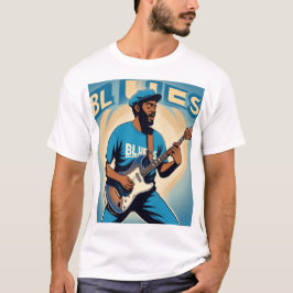 Blues Vibe T-Shirt: Voel het ritme T-shirt
