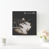 Blues Wall Clock Vierkante Klok (Huis)