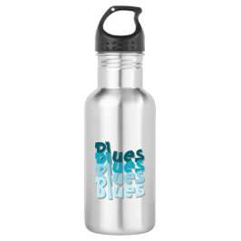 Blues waterfles