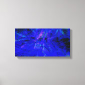 Blues Weed Canvas Afdruk (Voorkant)