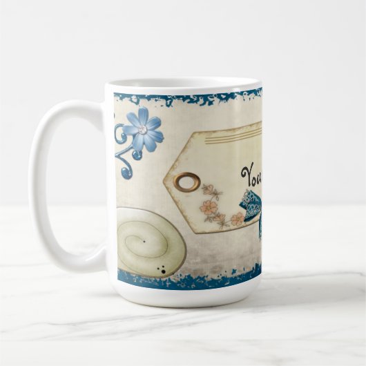 Blues Whimsical Custom Name Mok (Links)