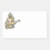 Bluesgitarist – Voel de Muziek Kunst Post-it® Notes (Voorkant)