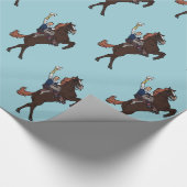 BlueSky Gene, de cowboy Cadeaupapier (Hoek)
