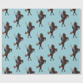 BlueSky Gene, de cowboy Cadeaupapier (Vlak)