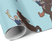 BlueSky Gene, de cowboy Cadeaupapier (Rol Hoek)