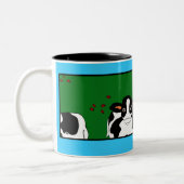 BlueSkyCows met Mok van Ladybugs (Links)