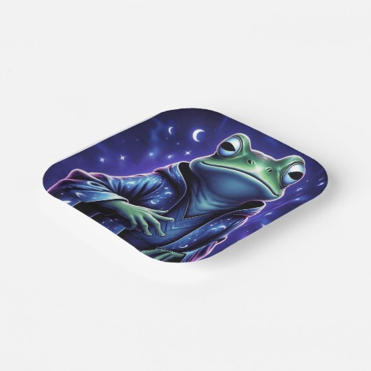 BlueSkys Papieren Bordje (Gebogen)