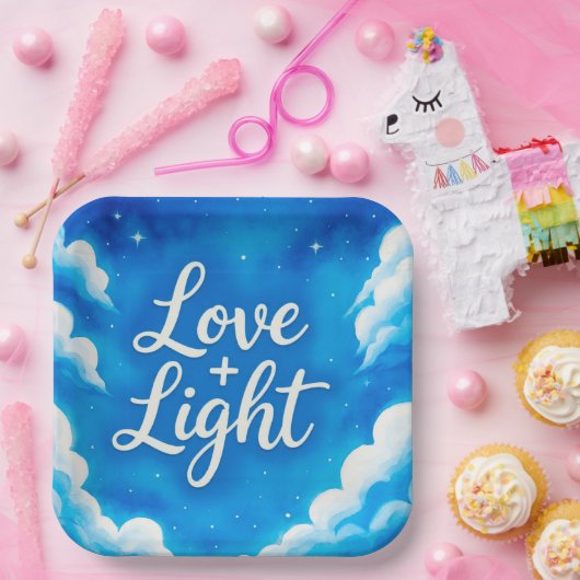 BlueSkys Papieren Bordje (Feest)