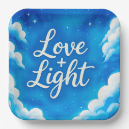 BlueSkys Papieren Bordje