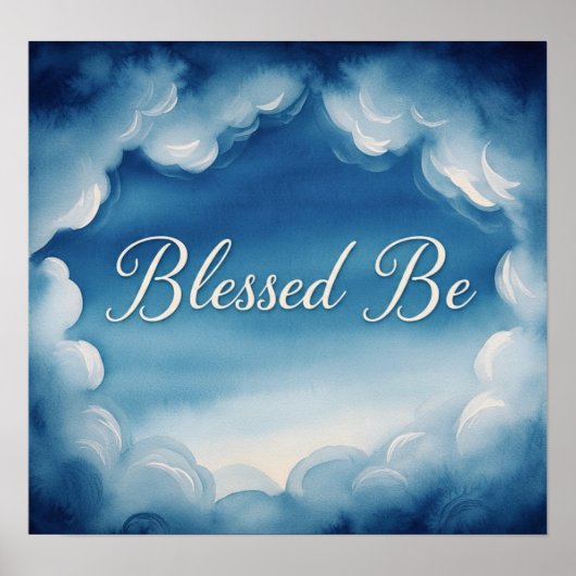 BlueSkys Poster (Voorkant)