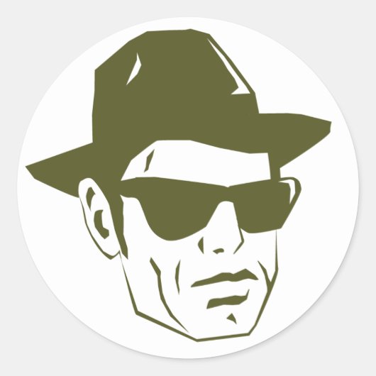 Bluesman Sticker (Voorkant)