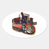 BLUESROCK ATTITUDE sticker (Voorkant)