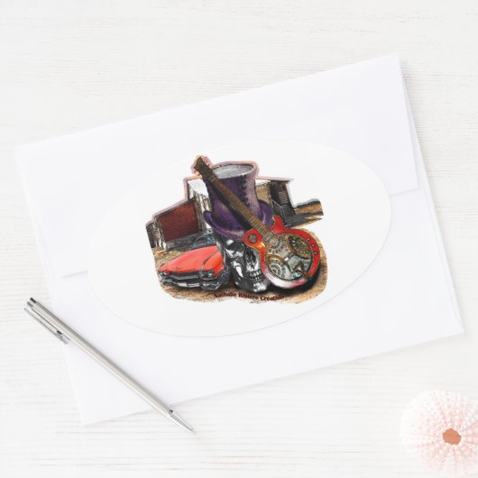 BLUESROCK ATTITUDE sticker (Envelop)