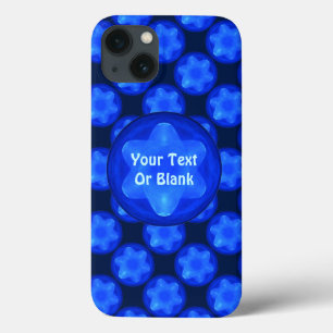 Bluestar Fractal iPhone 13 Hoesje