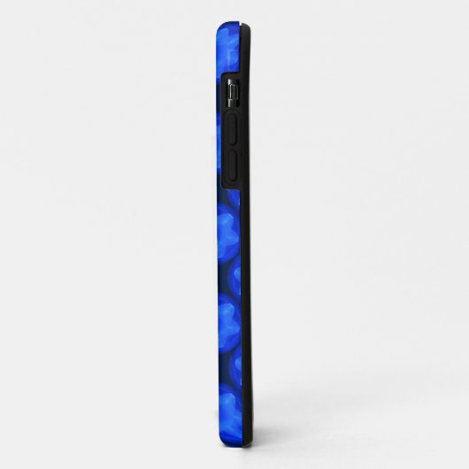 Bluestar Fractal Case-Mate iPhone Case (Achterkant/links)