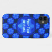 Bluestar Fractal Case-Mate iPhone Case (Achterkant (horizontaal))
