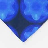Bluestar Fractal Fleece Deken (Hoek)