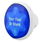 Bluestar Fractal Keramische Knop (Rechts)