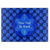 Bluestar Fractal Snijplank (Voorkant)