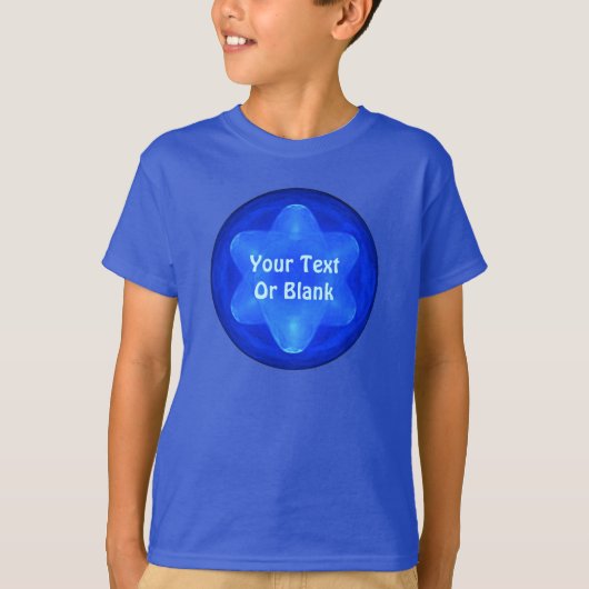 Bluestar Fractal T-shirt (Voorkant)