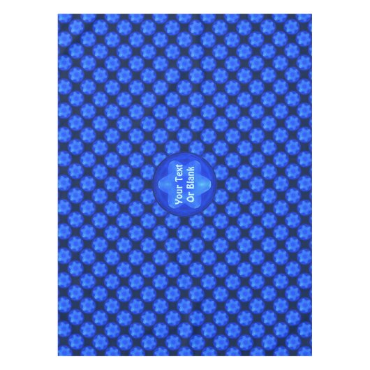 Bluestar Fractal Tafelkleed (Voorkant)