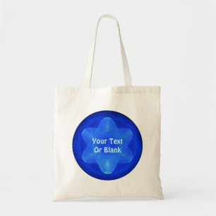 Bluestar Fractal Tote Bag
