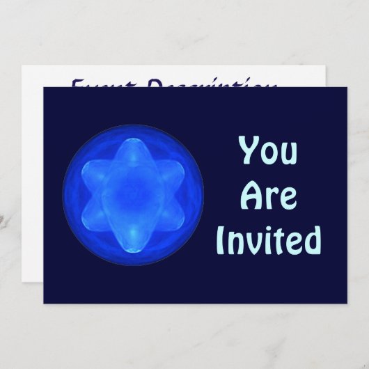 Bluestar Kaart (Voorkant / Achterkant)