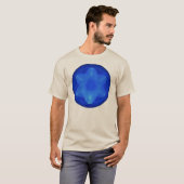 Bluestar on White T-shirt (Voorkant volledig)