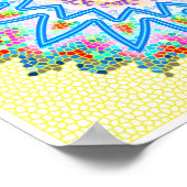 BlueStar Sparking Soothing Healing Chakra Poster (Hoek)