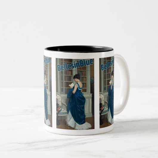 Bluestocking Belles "Belles in Blue" mok (Voorkant rechts)