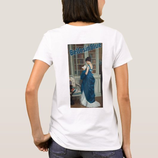 Bluestocking Belles Logo T-shirt (Achterkant)