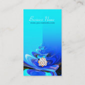 BlueSwirl Shell-Visitekaartje Visitekaartje (Achterkant)