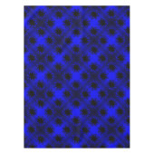 Bluesy Blue Gradient Star Bow Tafelkleed (Voorkant)