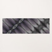 Bluesy Ikat Fog Yogamat (Achterkant (horizontaal))