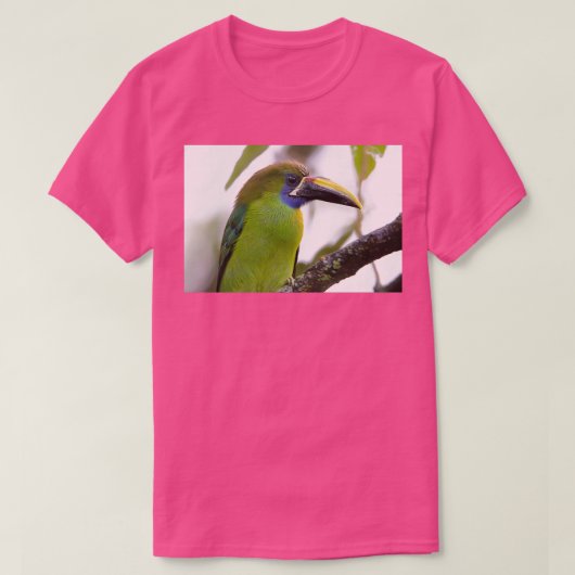 Bluethroated Toucanet T-shirt (Design voorkant)