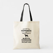Bluetick Coonhound Adoption Happiness Tote Bag (Achterkant)