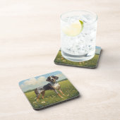 Bluetick Coonhound Bier Onderzetter (Rechterzijde)