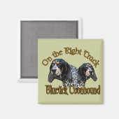 Bluetick Coonhound Cadeaus Magneet (Voorkant / Achterkant)