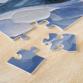 Bluetick Coonhound Christmas Boat Holiday Legpuzzel (Zijkant)