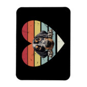 Bluetick Coonhound Dog Magneet (Verticaal)