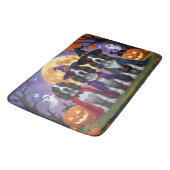 Bluetick Coonhound Dogs Pumpkin Halloween Grappig Badmat (Gekanteld)