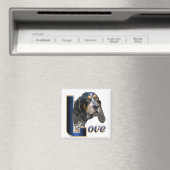 Bluetick Coonhound Gifts Magneet (Insitu (Vaatwasser))
